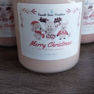Merry Christmas Scented Candle